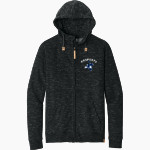 Santa Monica Corsairs <span class="pdp-name-mascot">Santa Monica College Corsairs</span> tentree Men's Space Dye Fleece Full-Zip Hoodie Front Thumbnail