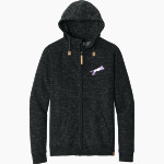 Panther Locker Spirit Wear Store tentree Men's Space Dye Fleece Full-Zip Hoodie Front Thumbnail