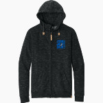 MacArthur Elementary Mustangs <span class="pdp-name-mascot">McArthur Elementary</span> tentree Men's Space Dye Fleece Full-Zip Hoodie Front Thumbnail