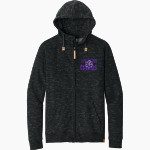 Josephinum Academy of the Sacred Heart <span class="pdp-name-mascot">Josephinum Academy Cougars</span> tentree Men's Space Dye Fleece Full-Zip Hoodie Front Thumbnail