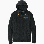 Cedar Bluffs Wildcats <span class="pdp-name-mascot">Cedar Bluffs Wildcats</span> tentree Men's Space Dye Fleece Full-Zip Hoodie Front Thumbnail