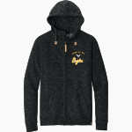 Hudson's Bay Eagles tentree Men's Space Dye Fleece Full-Zip Hoodie Front Thumbnail