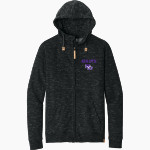 Ben Davis Giants tentree Men's Space Dye Fleece Full-Zip Hoodie Front Thumbnail