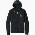 Oswego East Wolves <span class="pdp-name-mascot">Oswego East Wolves</span> tentree Men's Space Dye Fleece Full-Zip Hoodie Front Thumbnail