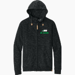 ULS Jr. Bows <span class="pdp-name-mascot">Junior Rainbows</span> tentree Men's Space Dye Fleece Full-Zip Hoodie Front Thumbnail