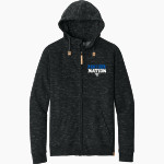Nueces Canyon Panthers tentree Men's Space Dye Fleece Full-Zip Hoodie Front Thumbnail