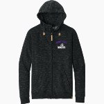HYDRO-EAKLY HIGH SCHOOL BOBCATS tentree Men's Space Dye Fleece Full-Zip Hoodie Front Thumbnail