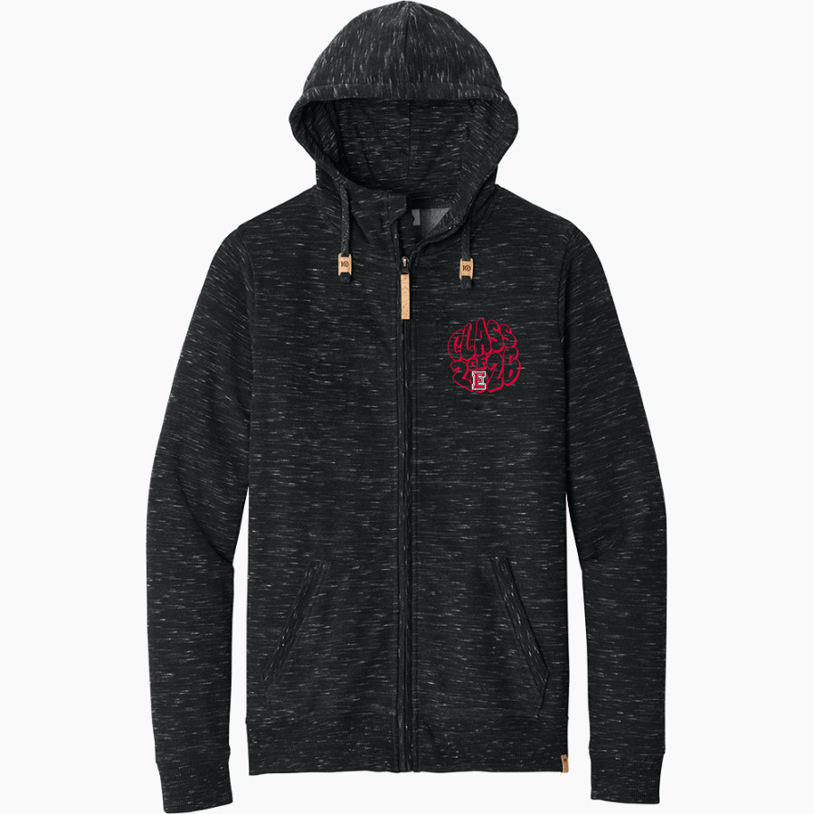 EARLSBORO HIGH SCHOOL WILDCATS <span class="pdp-name-mascot">EARLSBORO WILDCATS</span> tentree Men's Space Dye Fleece Full-Zip Hoodie