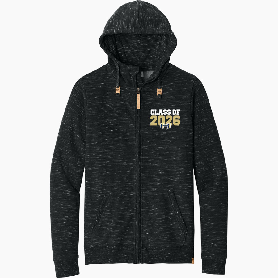 HIDALGO EARLY COLLEGE HIGH SCHOOL PIRATES <span class="pdp-name-mascot">HIDALGO EARLY COLLEGE PIRATES</span> tentree Men's Space Dye Fleece Full-Zip Hoodie