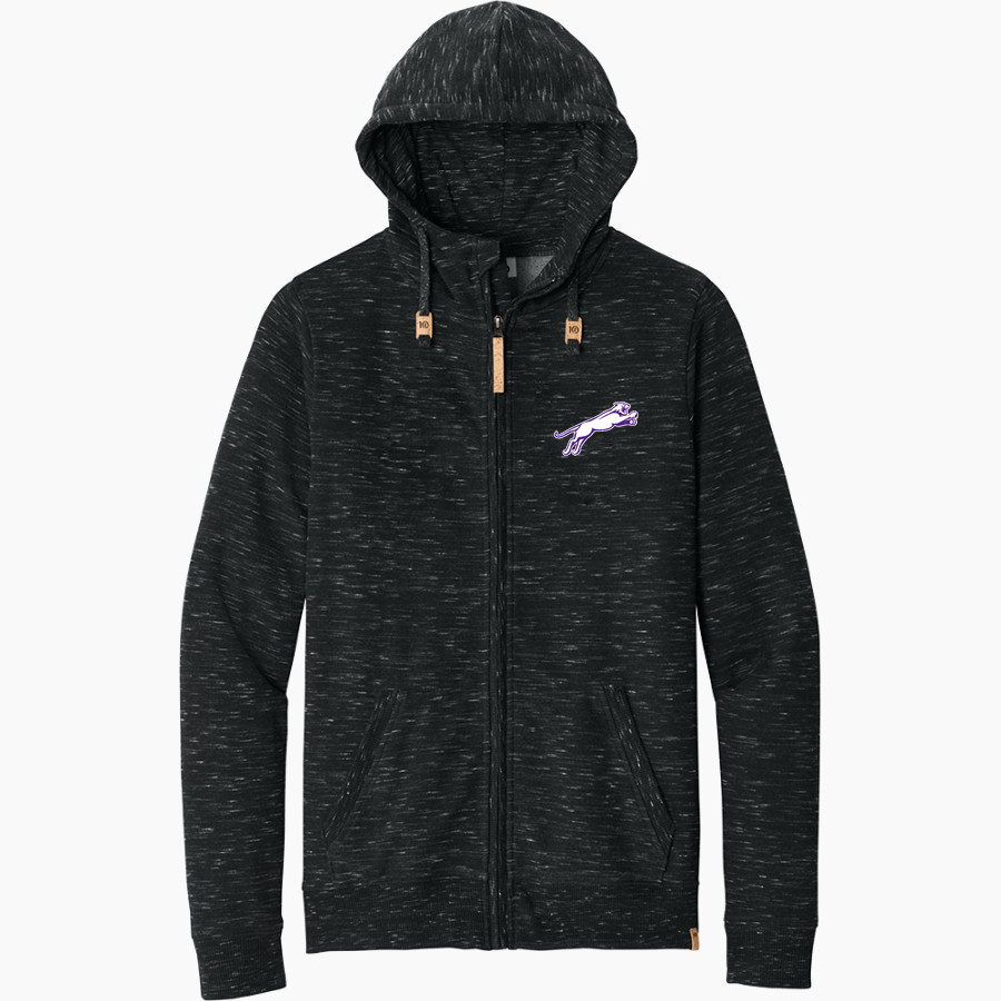 Panther Locker Spirit Wear Store tentree Men's Space Dye Fleece Full-Zip Hoodie