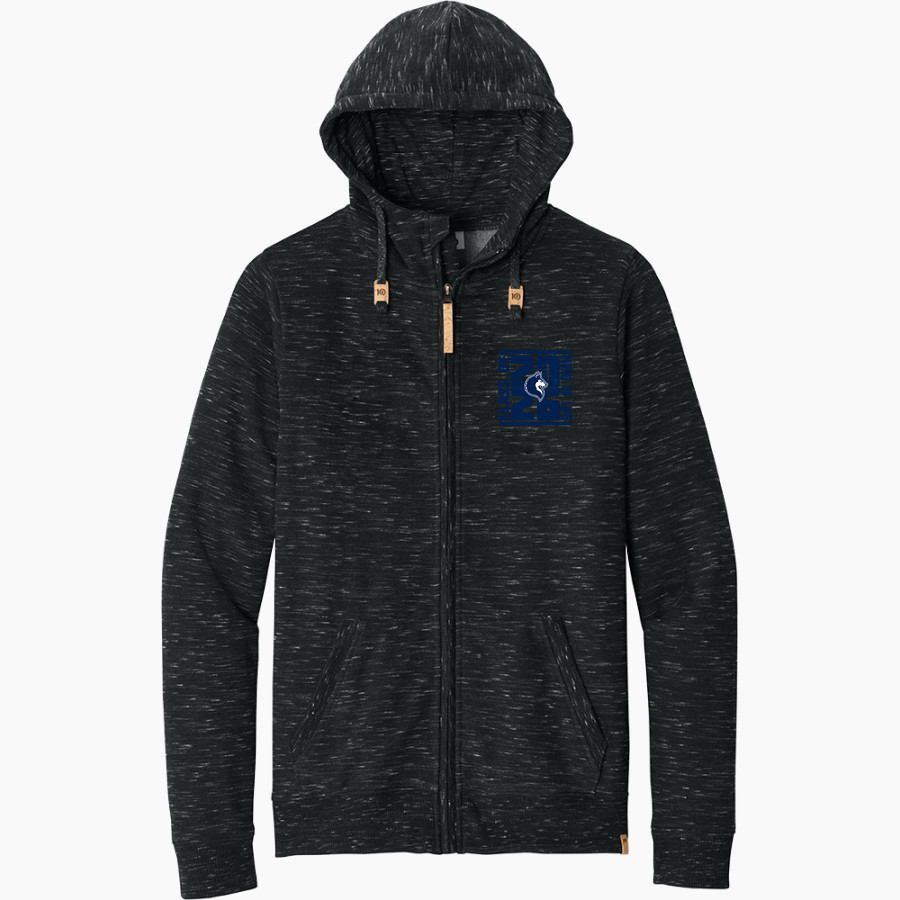 Word of Life Huskies tentree Men's Space Dye Fleece Full-Zip Hoodie