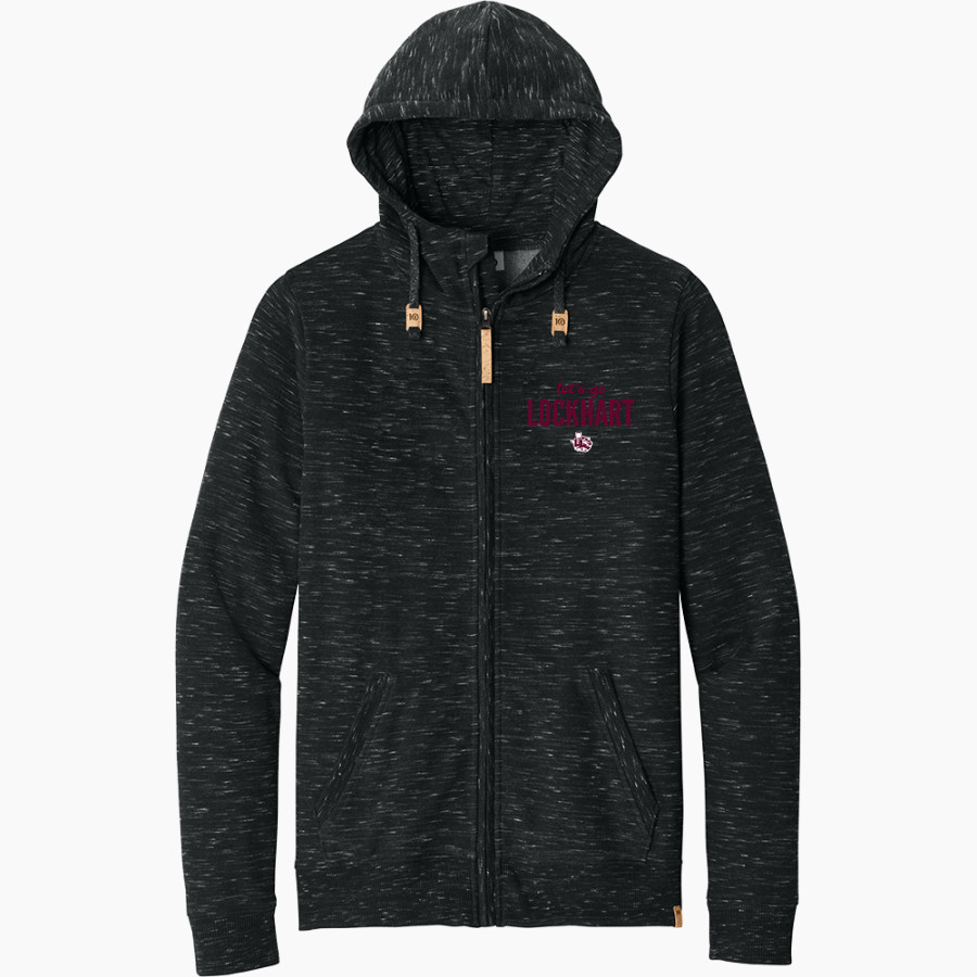 LOCKHART HIGH SCHOOL LIONS <span class="pdp-name-mascot">LOCKHART LIONS</span> tentree Men's Space Dye Fleece Full-Zip Hoodie