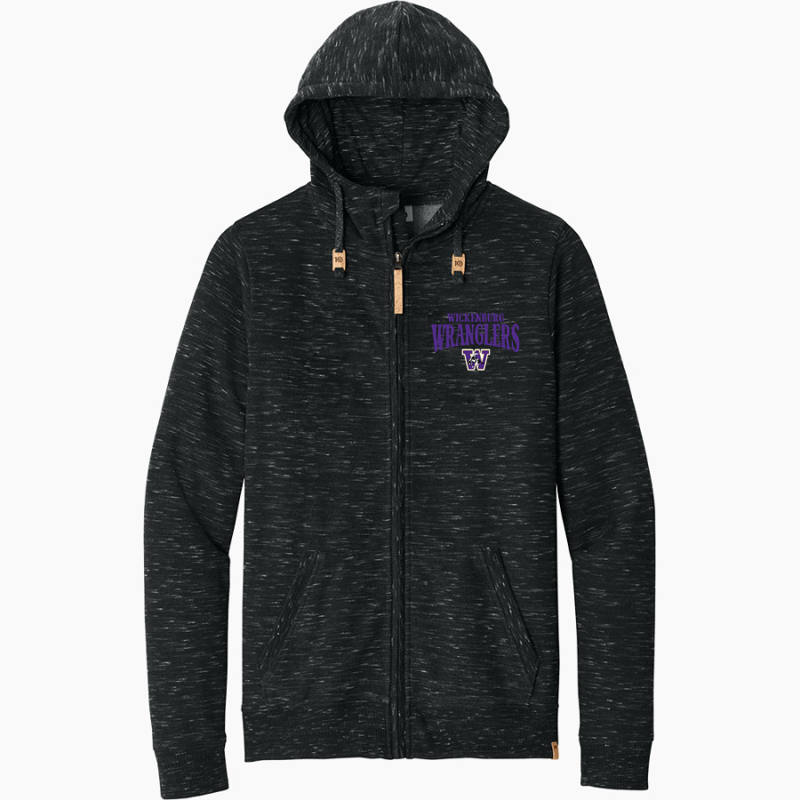 Wickenburg Wranglers <span class="pdp-name-mascot">Wickenburg Eagles</span> tentree Men's Space Dye Fleece Full-Zip Hoodie