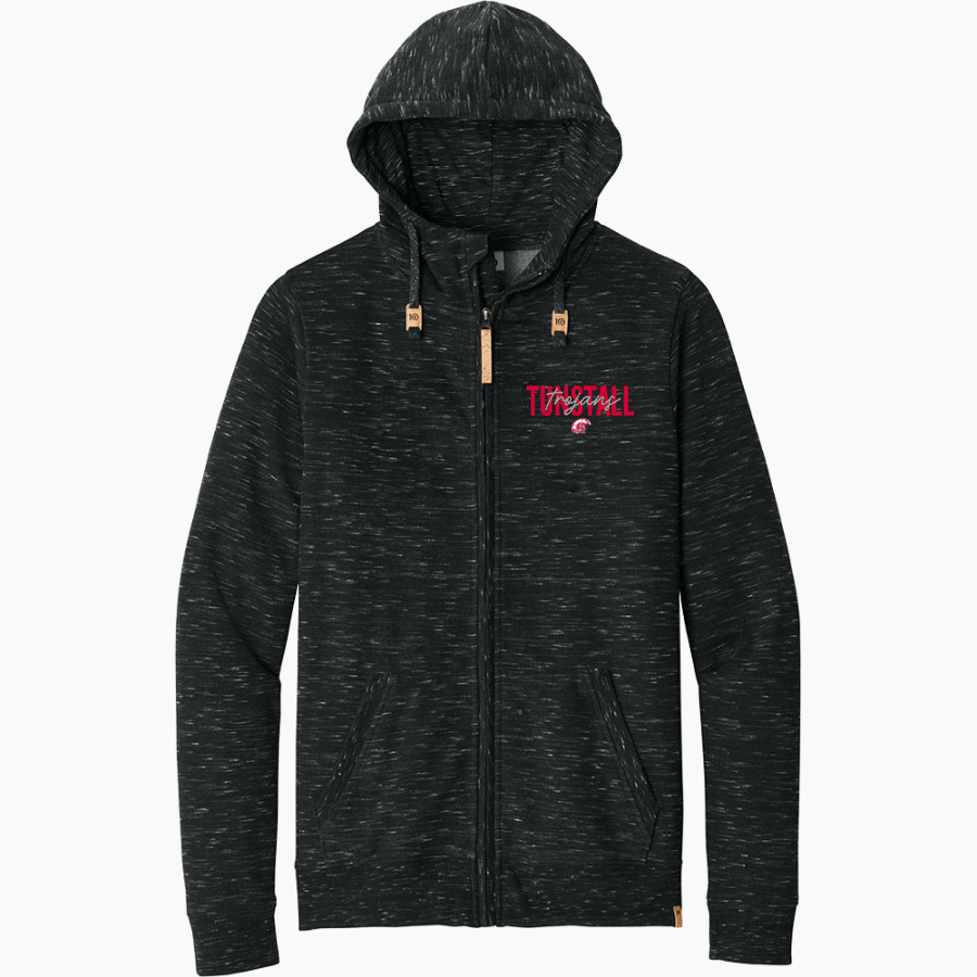 TUNSTALL SENIOR HIGH SCHOOL TROJANS <span class="pdp-name-mascot">TUNSTALL TROJANS</span> tentree Men's Space Dye Fleece Full-Zip Hoodie