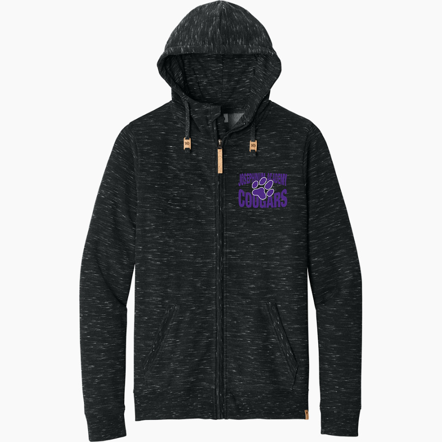 Josephinum Academy of the Sacred Heart <span class="pdp-name-mascot">Josephinum Academy Cougars</span> tentree Men's Space Dye Fleece Full-Zip Hoodie
