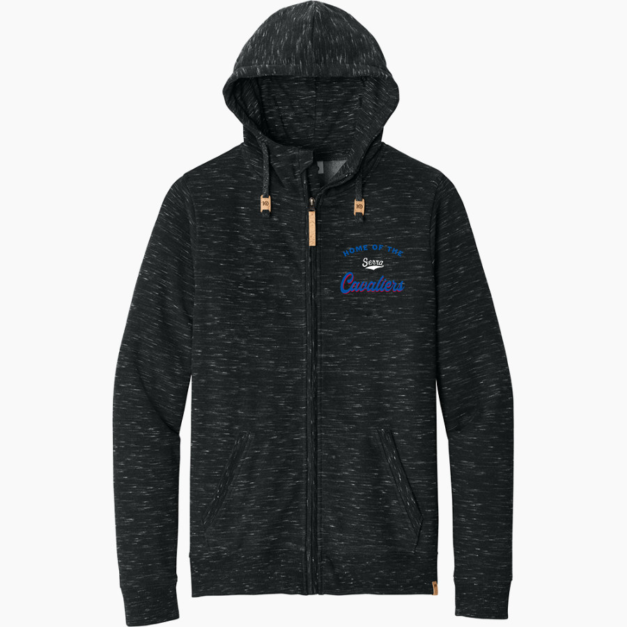 Junipero Serra Cavaliers tentree Men's Space Dye Fleece Full-Zip Hoodie