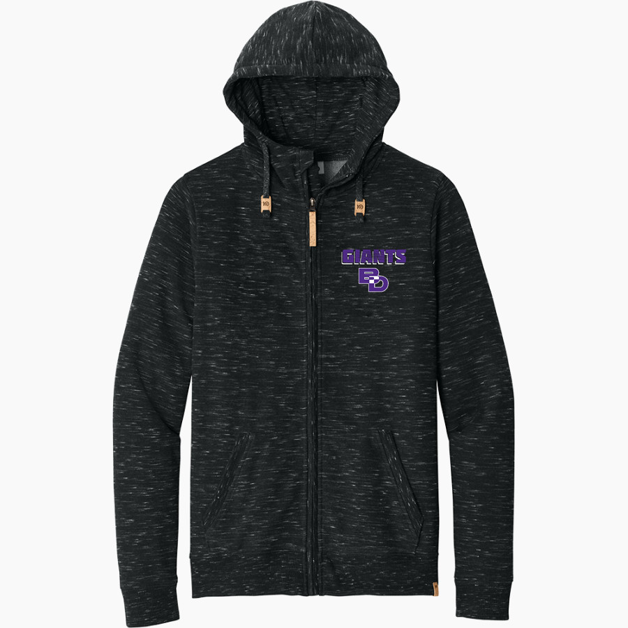 Ben Davis Giants tentree Men's Space Dye Fleece Full-Zip Hoodie