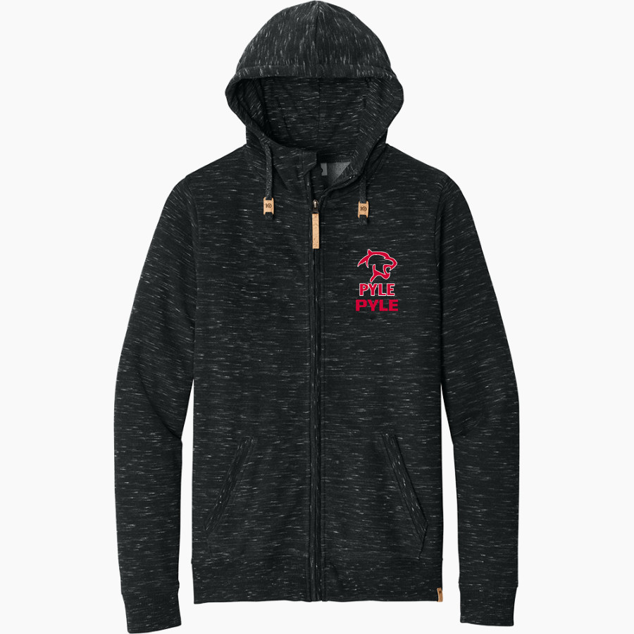 Pyle Panthers <span class="pdp-name-mascot">Pyle Middle School Panthers</span> tentree Men's Space Dye Fleece Full-Zip Hoodie