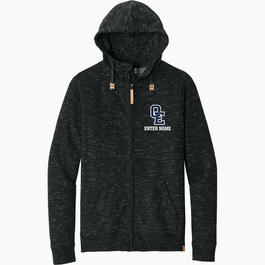 Oswego East Wolves <span class="pdp-name-mascot">Oswego East Wolves</span> tentree Men's Space Dye Fleece Full-Zip Hoodie