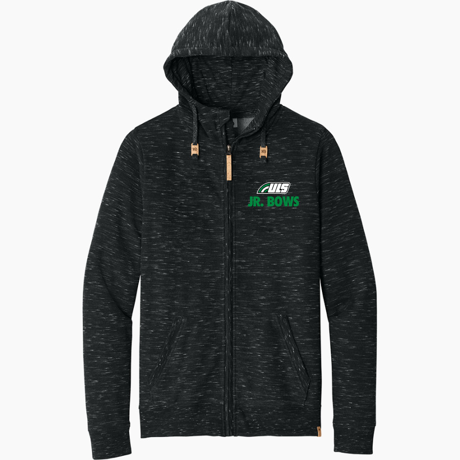 ULS Jr. Bows <span class="pdp-name-mascot">Junior Rainbows</span> tentree Men's Space Dye Fleece Full-Zip Hoodie