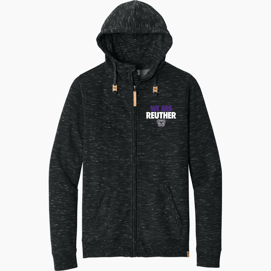 KENOSHA REUTHER HIGH SCHOOL BULLDOGS <span class="pdp-name-mascot">KENOSHA REUTHER BULLDOGS</span> tentree Men's Space Dye Fleece Full-Zip Hoodie