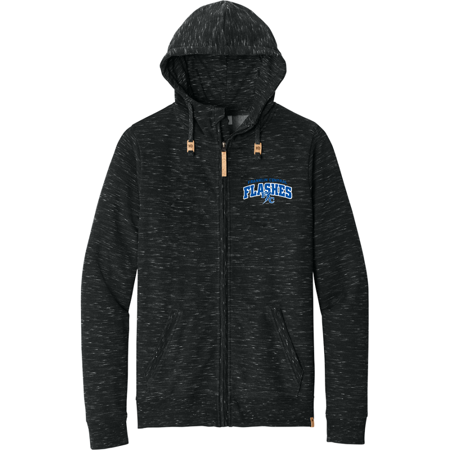Franklin Central Flashes <span class="pdp-name-mascot">Franklin Central Flashes</span> tentree Men's Space Dye Fleece Full-Zip Hoodie