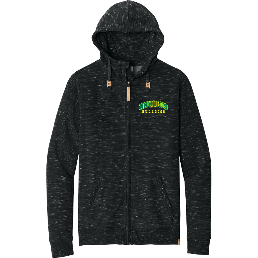 Romulus Bulldogs <span class="pdp-name-mascot">Romulus Bulldogs</span> tentree Men's Space Dye Fleece Full-Zip Hoodie