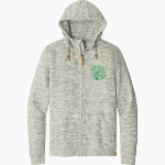 WEST MONONA HIGH SCHOOL SPARTANS tentree Men's Space Dye Fleece Full-Zip Hoodie Front Thumbnail