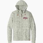 Scotts Valley Falcons tentree Men's Space Dye Fleece Full-Zip Hoodie Front Thumbnail