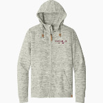 Scotts Valley Falcons tentree Men's Space Dye Fleece Full-Zip Hoodie Front Thumbnail