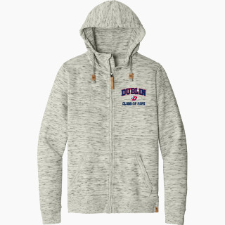 tentree Men's Space Dye Fleece Full-Zip Hoodie