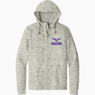 tentree Men's Space Dye Fleece Full-Zip Hoodie