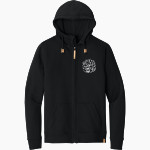 Glenwood Titans tentree Men's Space Dye Fleece Full-Zip Hoodie Front Thumbnail