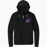 Knox College Prairie Fire <span class="pdp-name-mascot">Knox College Prairie Fire</span> tentree Men's Space Dye Fleece Full-Zip Hoodie Front Thumbnail