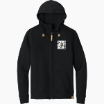 Plainfield East Bengals tentree Men's Space Dye Fleece Full-Zip Hoodie Front Thumbnail