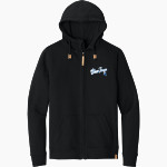 Junction City Blue Jays tentree Men's Space Dye Fleece Full-Zip Hoodie Front Thumbnail