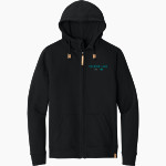 Folsom Lake Falcons tentree Men's Space Dye Fleece Full-Zip Hoodie Front Thumbnail