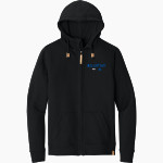 VOLUNTEER HIGH SCHOOL FALCONS <span class="pdp-name-mascot">VOLUNTEER FALCONS</span> tentree Men's Space Dye Fleece Full-Zip Hoodie Front Thumbnail