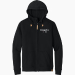 Trinity Warriors <span class="pdp-name-mascot">Trinity Christian Warriors</span> tentree Men's Space Dye Fleece Full-Zip Hoodie Front Thumbnail