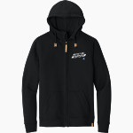 Austin T Levy Broncos tentree Men's Space Dye Fleece Full-Zip Hoodie Front Thumbnail