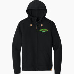 WEST DAVIDSON HIGH SCHOOL DRAGONS tentree Men's Space Dye Fleece Full-Zip Hoodie Front Thumbnail