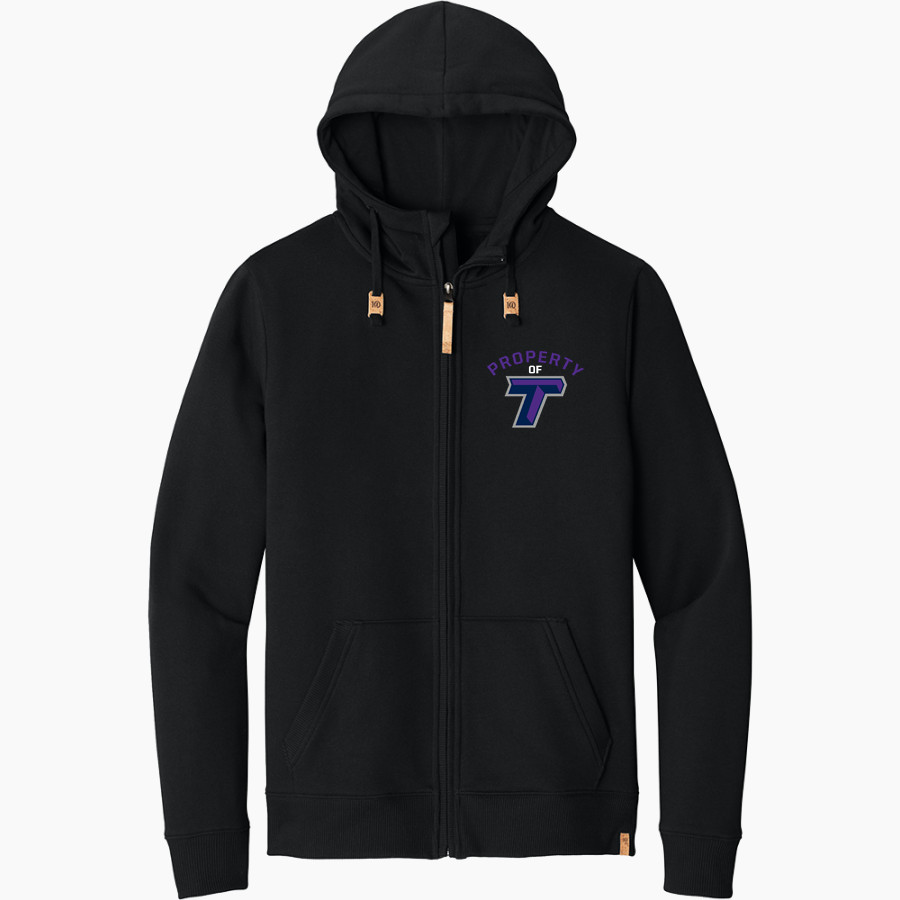 Trevecca University Trojans tentree Men's Space Dye Fleece Full-Zip Hoodie