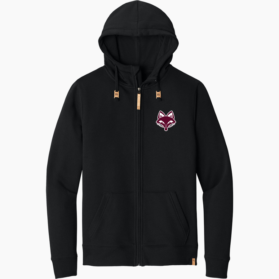 FOX VALLEY LUTHERAN HIGH SCHOOL FOXES <span class="pdp-name-mascot">FOX VALLEY LUTHERAN FOXES</span> tentree Men's Space Dye Fleece Full-Zip Hoodie