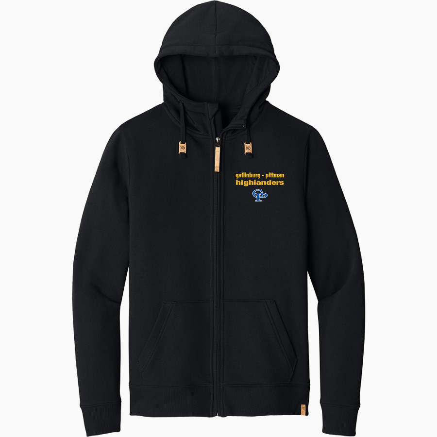 GATLINBURG-PITTMAN HIGH SCHOOL HIGHLANDERS <span class="pdp-name-mascot">GATLINBURG - PITTMAN HIGHLANDERS</span> tentree Men's Space Dye Fleece Full-Zip Hoodie