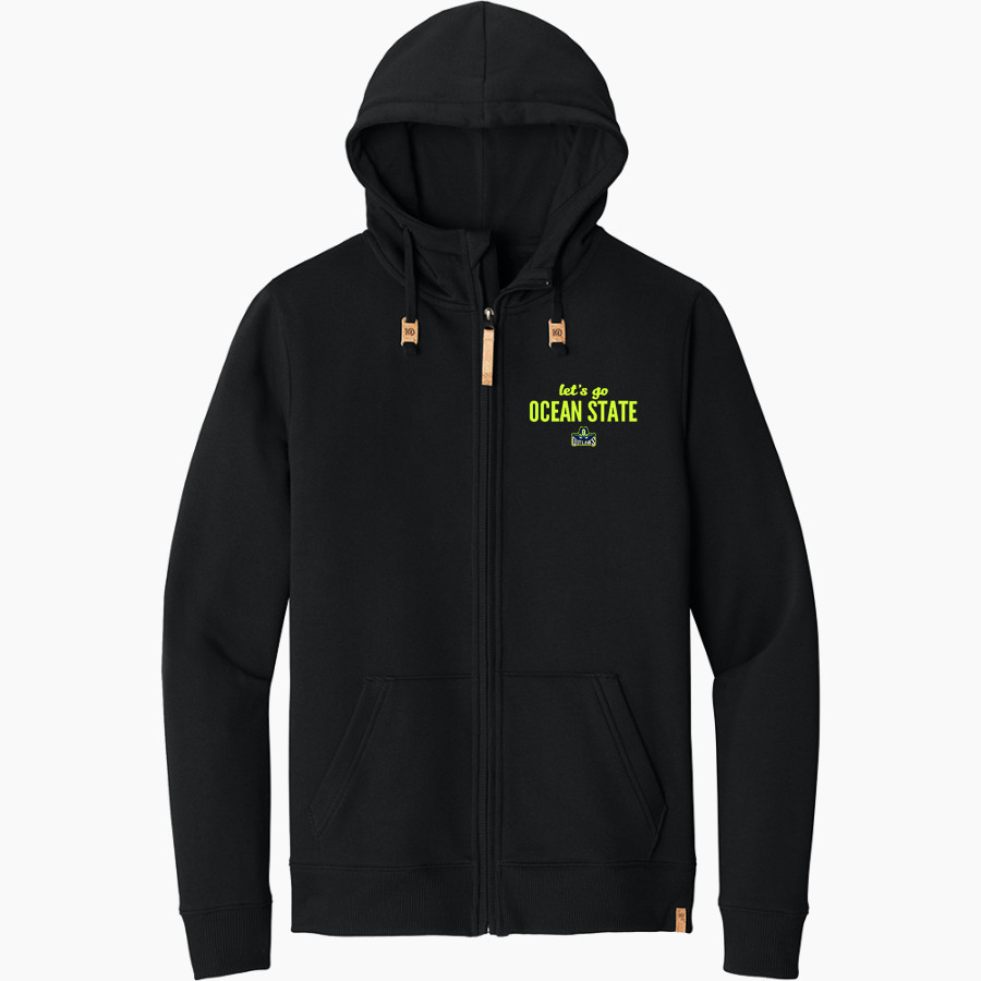 Ocean State Outlaws Outlaws <span class="pdp-name-mascot">Ocean State Outlaws</span> tentree Men's Space Dye Fleece Full-Zip Hoodie