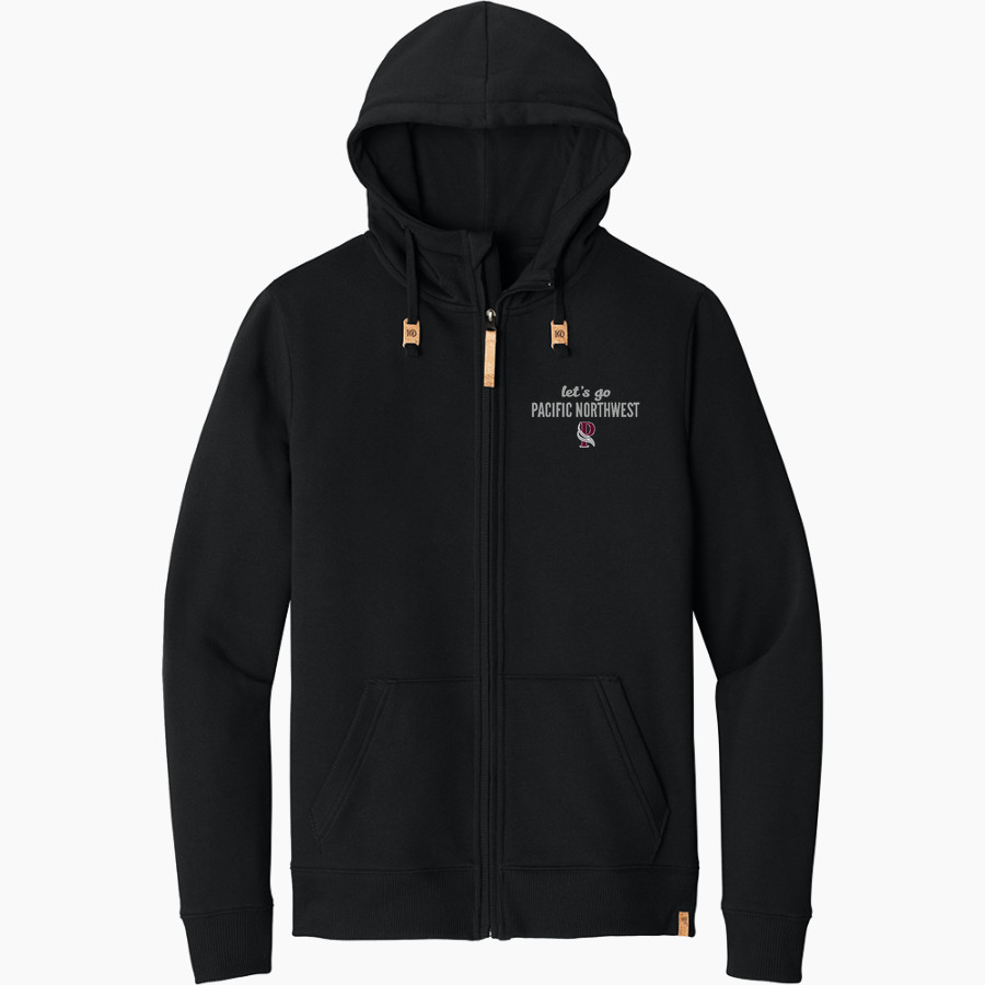 Pacific Northwest Gladiators <span class="pdp-name-mascot">Pacific Northwest Christian College Gladiators</span> tentree Men's Space Dye Fleece Full-Zip Hoodie