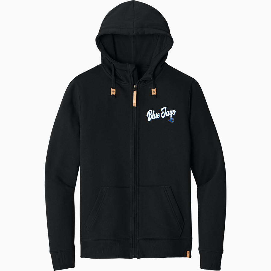 Junction City Blue Jays tentree Men's Space Dye Fleece Full-Zip Hoodie