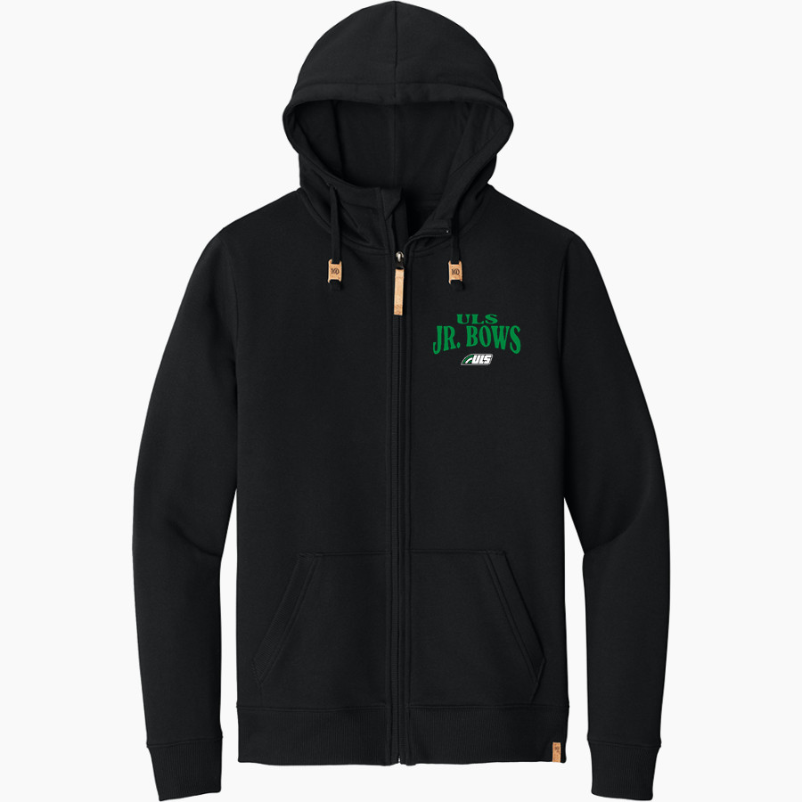 ULS Jr. Bows tentree Men's Space Dye Fleece Full-Zip Hoodie