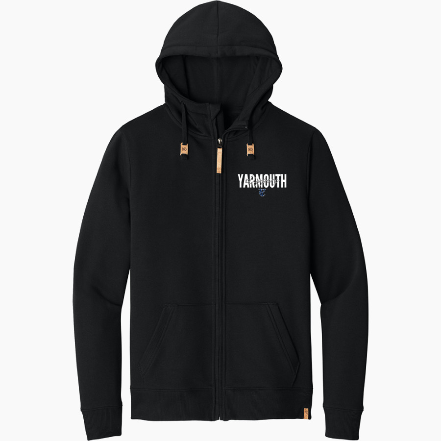 YARMOUTH HIGH SCHOOL CLIPPERS <span class="pdp-name-mascot">YARMOUTH CLIPPERS</span> tentree Men's Space Dye Fleece Full-Zip Hoodie
