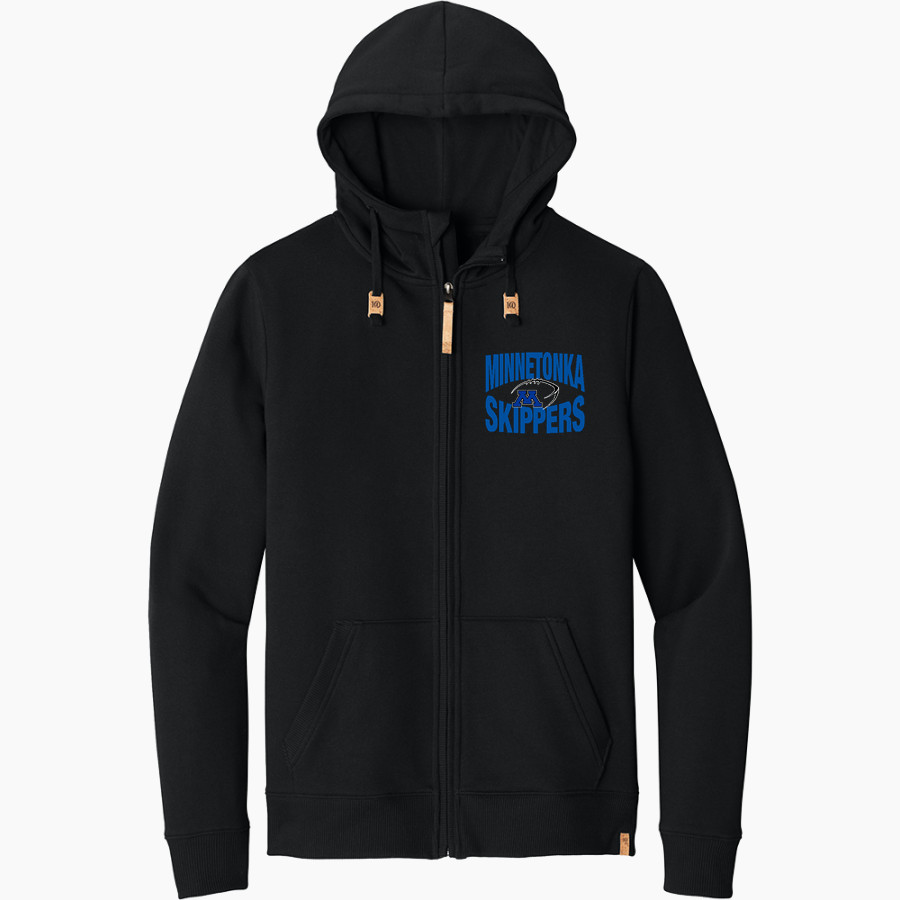 Minnetonka Skippers tentree Men's Space Dye Fleece Full-Zip Hoodie